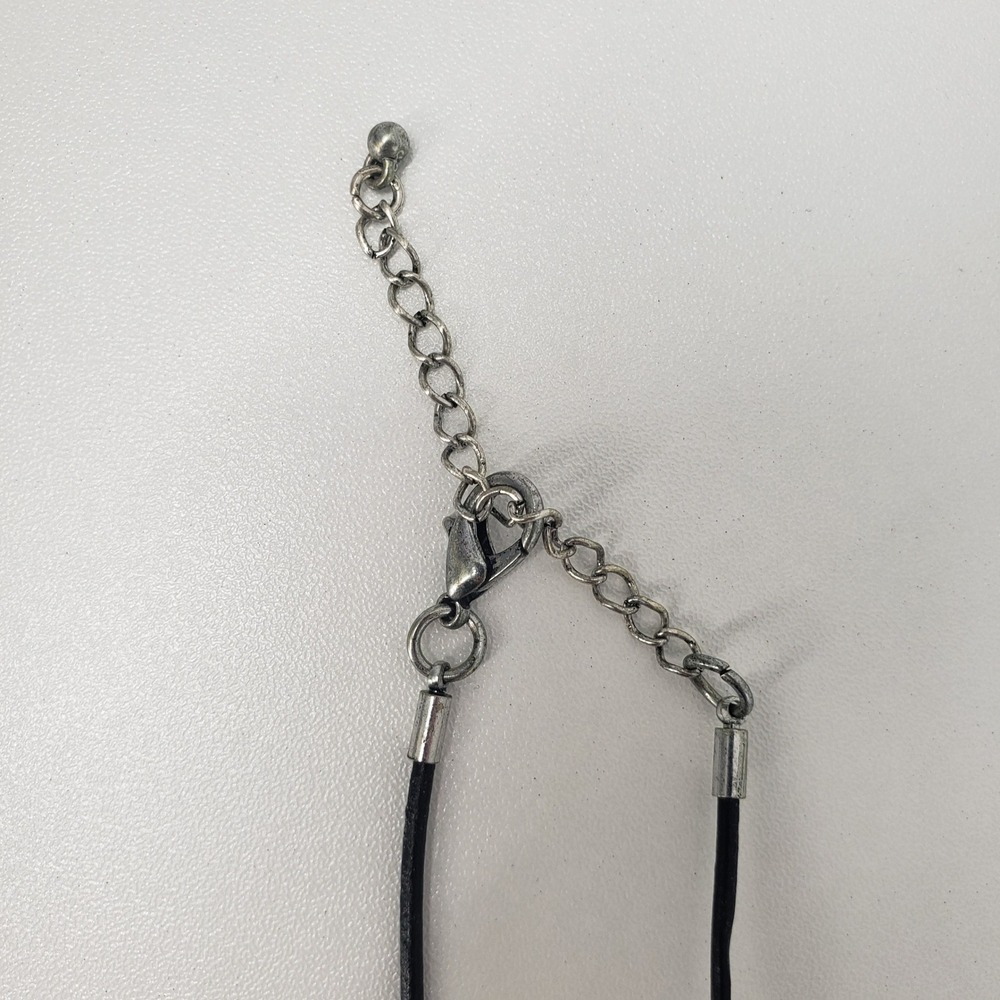 Silver Celtic Knot Interlocking Rings Pendant Nec… - image 6